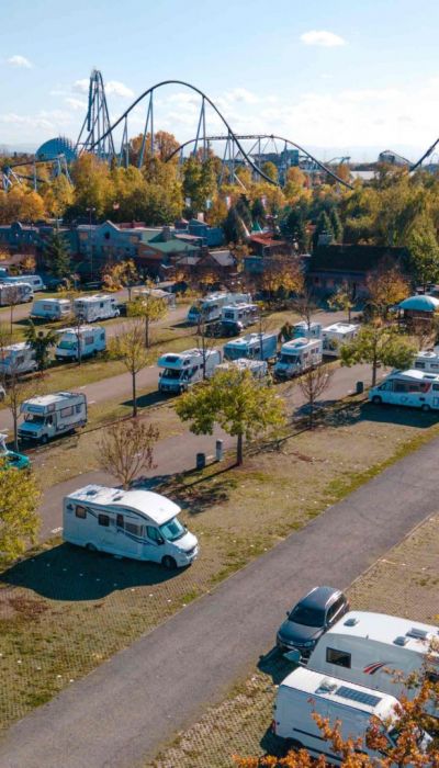 Europa-Park Caravaning Bild von oben