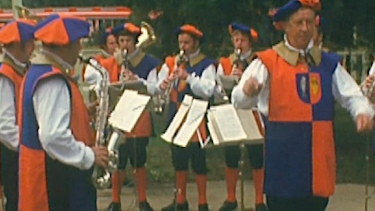 Fanfare uit Rust bij de opening van Europa-Park